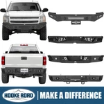 Hooke Road Steel Front Rear Bumper Reinforcement Fit 07-13 Chevy Silverado 1500. Fixed Price $399.69.